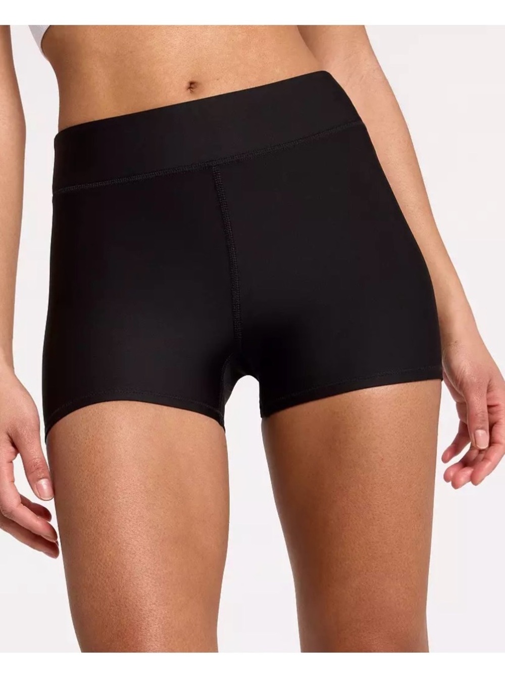 Black Women's Active Short - Comfortable High-Waist Performance Short PACK OF 5
